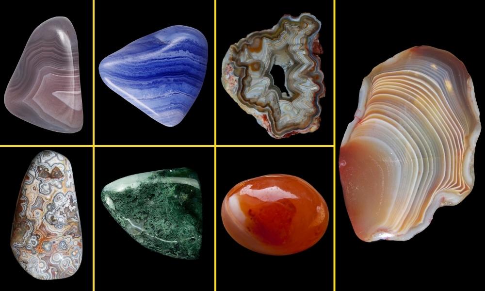 7 Types of Banded Agate 1