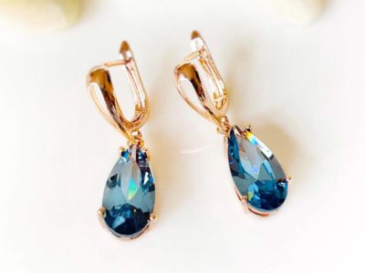 Topaz Ear Studs