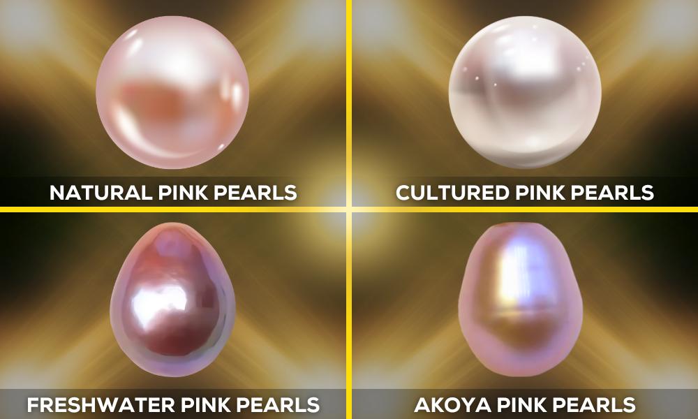 Varieties of Pink Pearls